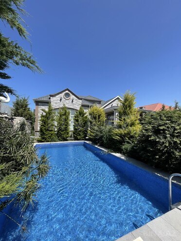 İcarəyə verilir 4 otaqlı həyət evi/bağ evi 300 m², Mərdəkan q., photo 1 from 28