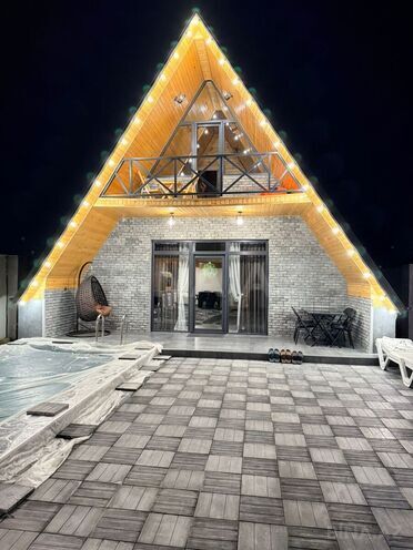 İcarəyə verilir 2 otaqlı həyət evi/bağ evi 250 m², Novxanı q., photo 1 from 12