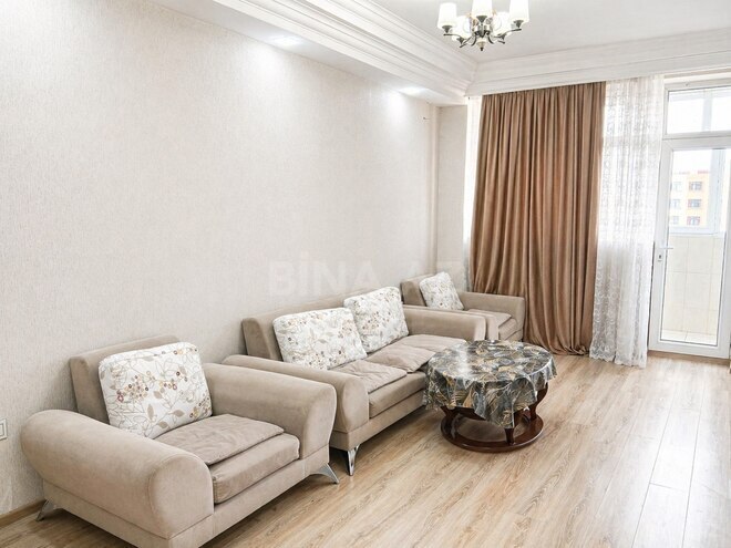 İcarəyə verilir 3 otaqlı yeni tikili 105 m², Şah İsmayıl Xətai m., photo 1 from 9