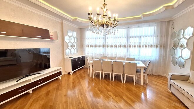 İcarəyə verilir 4 otaqlı yeni tikili 155 m², Şah İsmayıl Xətai m., photo 1 from 17