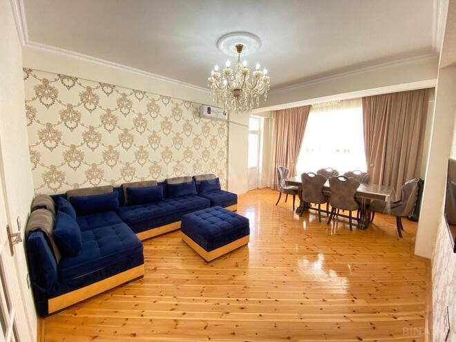 İcarəyə verilir 3 otaqlı yeni tikili 110 m², Qara Qarayev m., photo 1 from 14