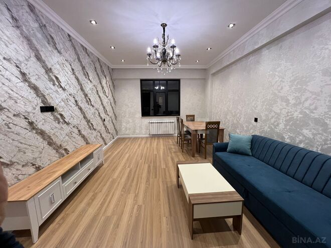İcarəyə verilir 3 otaqlı yeni tikili 125 m², Nərimanov r., photo 1 from 18