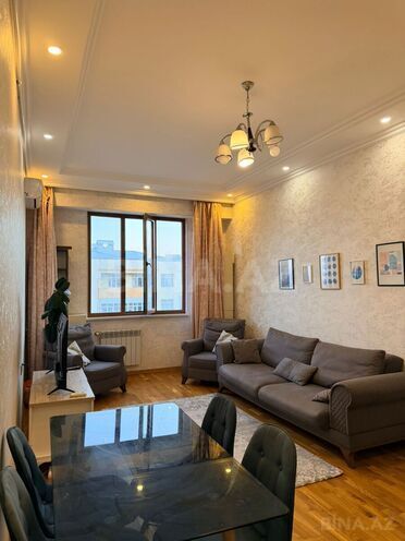 İcarəyə verilir 2 otaqlı yeni tikili 55 m², Qara Qarayev m., photo 1 from 13