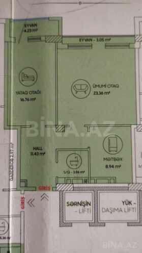 Продаётся 2-комн. новостройка 75 м², Сабаильский р., photo 16 from 17