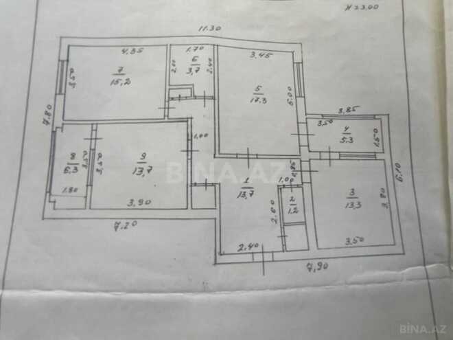Satılır 3 otaqlı köhnə tikili 90 m², Şah İsmayıl Xətai m., photo 3 from 19