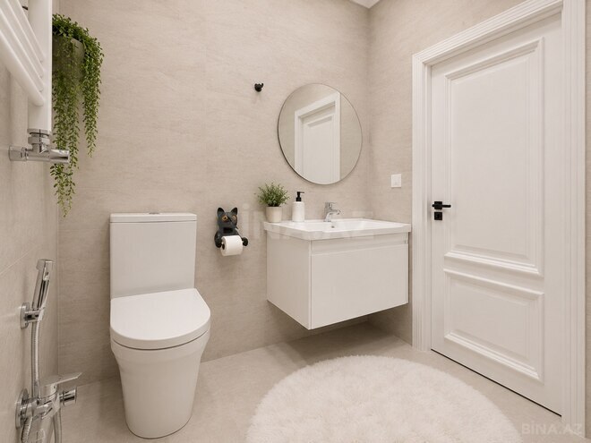 İcarəyə verilir 2 otaqlı yeni tikili 45 m², Qara Qarayev m., photo 8 from 9