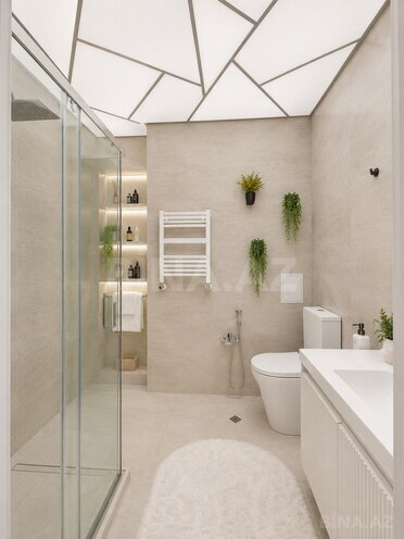 İcarəyə verilir 2 otaqlı yeni tikili 45 m², Qara Qarayev m., photo 7 from 9