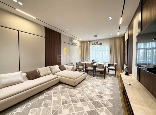 İcarəyə verilir 3 otaqlı yeni tikili 160 m², Gənclik m., photo 1 from 11