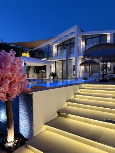 İcarəyə verilir 5 otaqlı həyət evi/bağ evi 400 m², Mərdəkan q., photo 1 from 18
