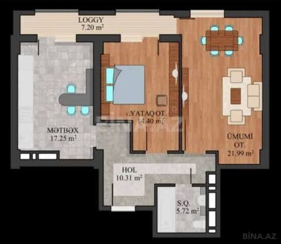 Продаётся 2-комн. новостройка 77 м², Хатаинский р., photo 6 from 7