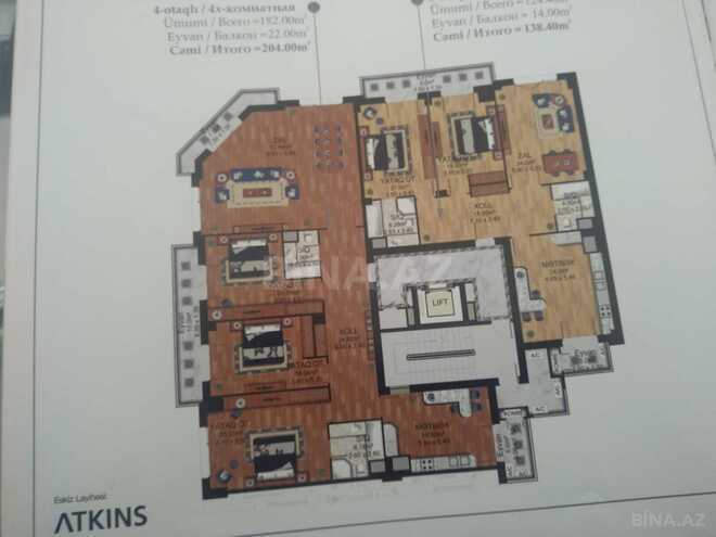 Продаётся 4-комн. новостройка 197 м², пос. Аг шехер, photo 9 from 12