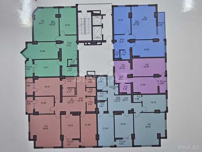 Продаётся 4-комн. новостройка 182 м², м. Нариман Нариманов, photo 4 from 11