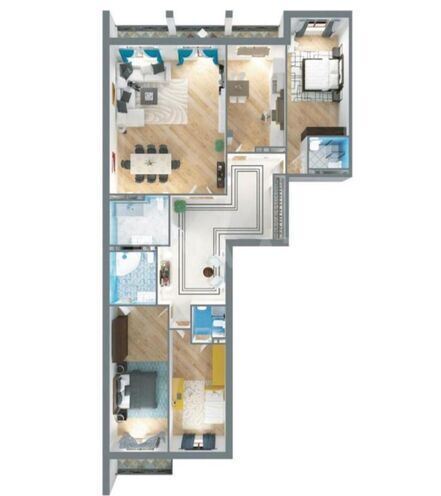 Продаётся 4-комн. новостройка 242 м², м. 28 мая, photo 4 from 12