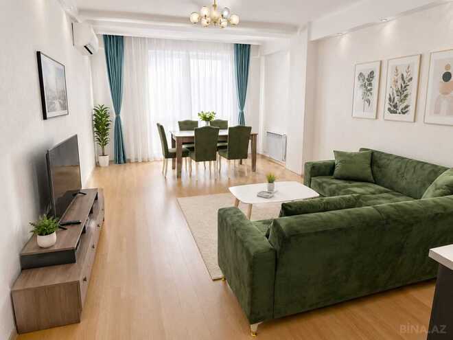 İcarəyə verilir 2 otaqlı yeni tikili 93 m², Nəriman Nərimanov m., photo 1 from 16