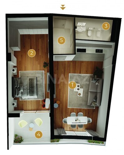 Продаётся 2-комн. новостройка 90 м², пос. Биладжары, photo 4 from 15