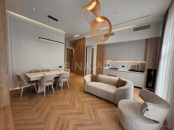 İcarəyə verilir 3 otaqlı yeni tikili 110 m², Ağ şəhər q., photo 1 from 18