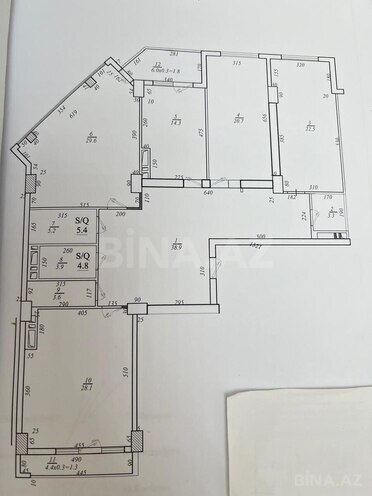Продаётся 4-комн. новостройка 180 м², м. Нариман Нариманов, photo 5 from 6