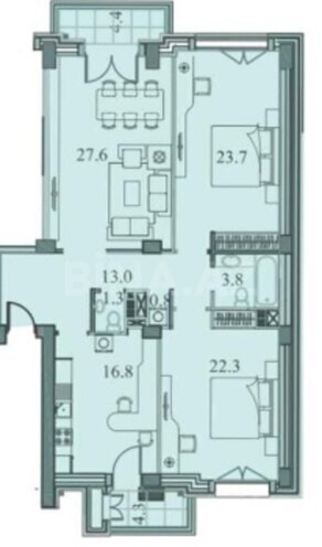 Продаётся 3-комн. новостройка 120 м², пос. Аг шехер, photo 4 from 8