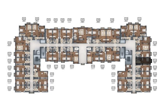 Satılır 1 otaqlı yeni tikili 55.3 m², Nardaran q., photo 7 from 12