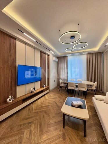İcarəyə verilir 2 otaqlı yeni tikili 90 m², Elmlər Akademiyası m., photo 3 from 12