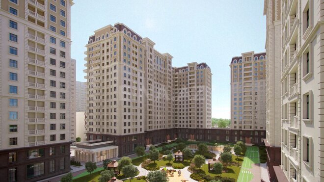 Продаётся 2-комн. новостройка 68 м², м. Элмляр Академиясы, photo 4 from 30