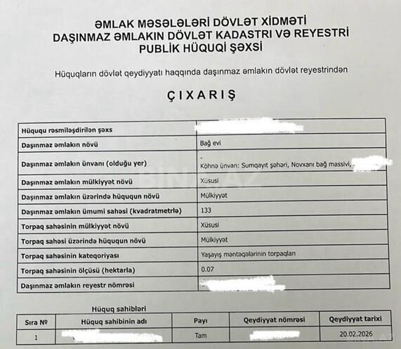 Satılır 4 otaqlı həyət evi/bağ evi 185 m², Novxanı q., photo 8 from 26