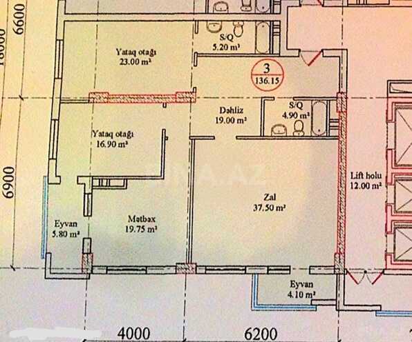 Satılır 3 otaqlı yeni tikili 136.4 m², Nərimanov r., photo 16 from 18
