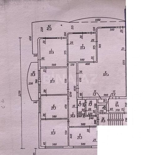 İcarəyə verilir 11 otaqlı ofis 350 m², Gənclik m., photo 29 from 32