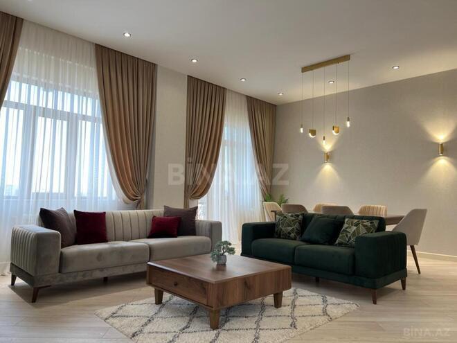 İcarəyə verilir 3 otaqlı yeni tikili 140 m², Ağ şəhər q., photo 1 from 22