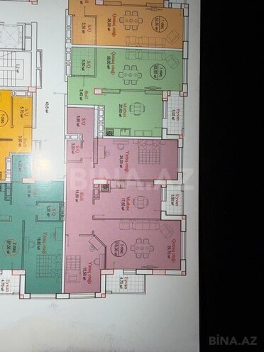 Продаётся 3-комн. новостройка 119 м², м. Нефтчиляр, photo 3 from 7