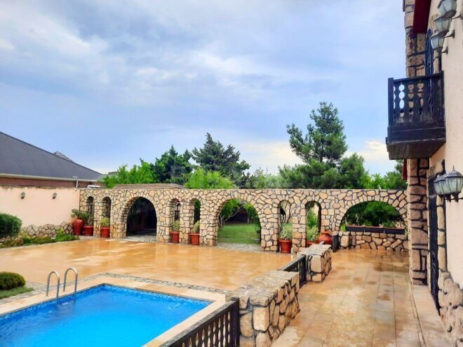İcarəyə verilir 5 otaqlı həyət evi/bağ evi 200 m², Mərdəkan q., photo 1 from 13