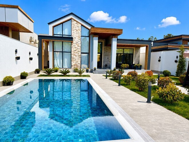 İcarəyə verilir 5 otaqlı həyət evi/bağ evi 350 m², Mərdəkan q., photo 1 from 15
