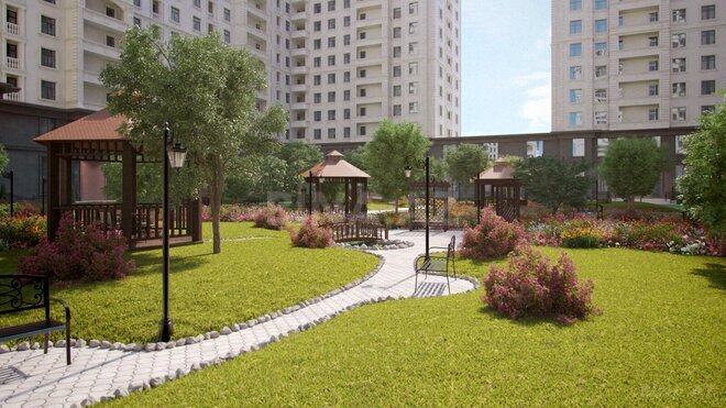 Satılır 2 otaqlı yeni tikili 76 m², Elmlər Akademiyası m., photo 11 from 23