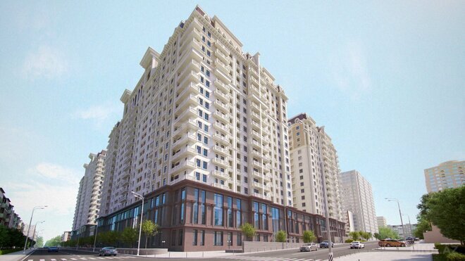 Satılır 2 otaqlı yeni tikili 76 m², Elmlər Akademiyası m., photo 1 from 23