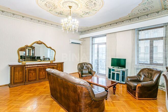 İcarəyə verilir 3 otaqlı köhnə tikili 130 m², Sahil m., photo 6 from 28