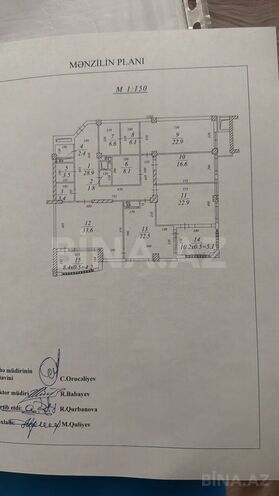 Satılır 4 otaqlı yeni tikili 205 m², Nizami m., photo 11 from 12
