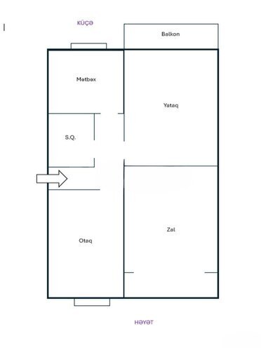 Satılır 3 otaqlı köhnə tikili 65 m², Elmlər Akademiyası m., photo 11 from 14