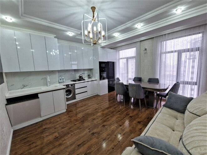 İcarəyə verilir 3 otaqlı yeni tikili 90 m², Nərimanov r., photo 3 from 16