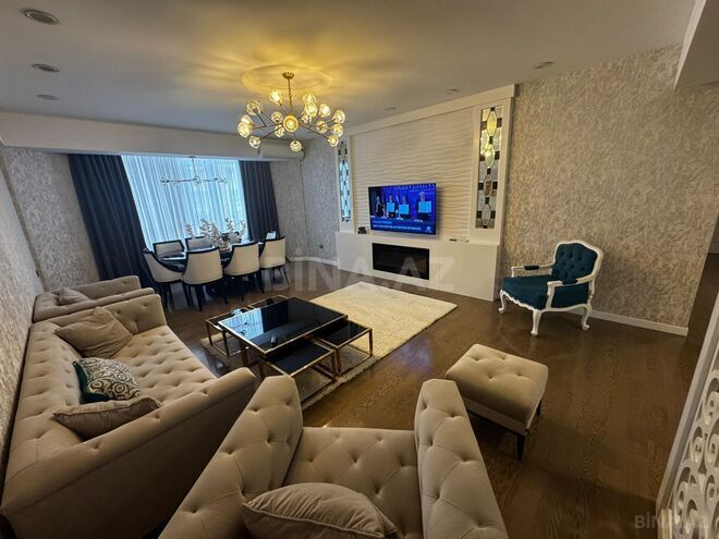 İcarəyə verilir 3 otaqlı yeni tikili 130 m², Badamdar q., photo 1 from 21