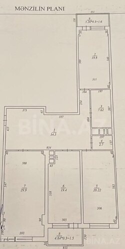 Продаётся 3-комн. новостройка 146 м², м. Шах Исмаил Хатаи, photo 3 from 15
