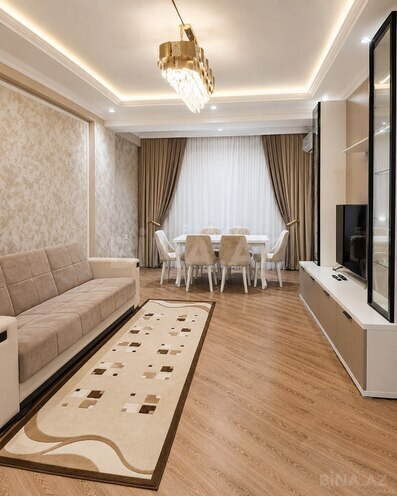 İcarəyə verilir 3 otaqlı yeni tikili 102 m², Nərimanov r., photo 3 from 16