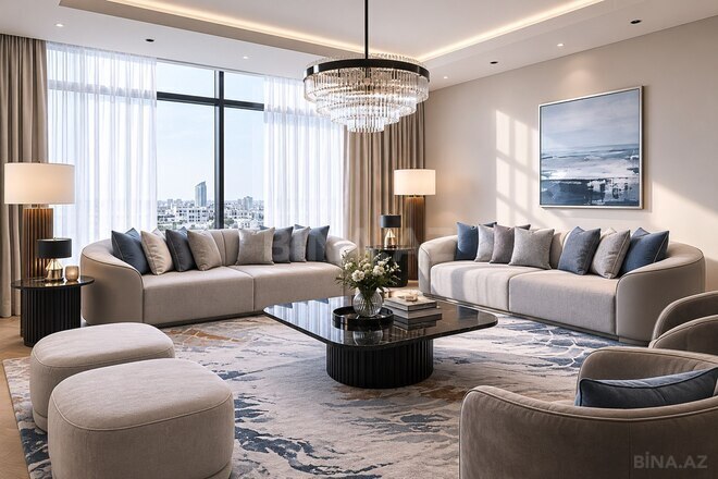 İcarəyə verilir 2 otaqlı yeni tikili 120 m², İçəri Şəhər m., photo 1 from 6
