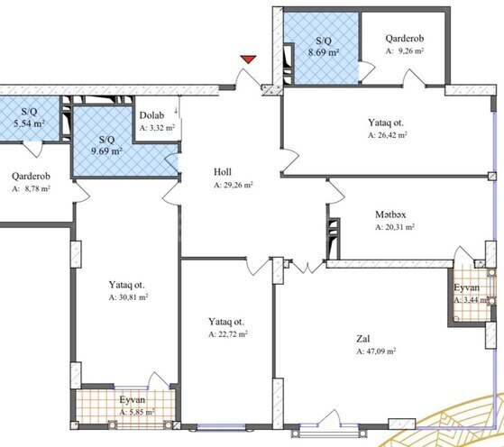 Продаётся 4-комн. новостройка 231 м², м. 28 мая, photo 3 from 6