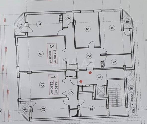 Продаётся 2-комн. новостройка 61 м², пос. 8-й километр, photo 12 from 13