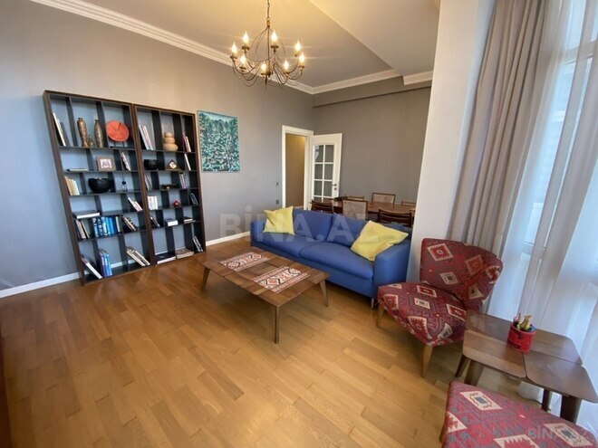 İcarəyə verilir 3 otaqlı yeni tikili 105 m², Nizami m., photo 3 from 17