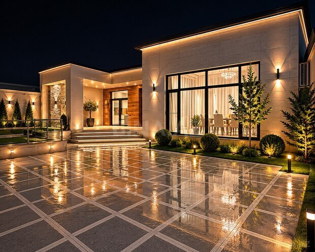İcarəyə verilir 4 otaqlı həyət evi/bağ evi 200 m², Mərdəkan q., photo 1 from 18