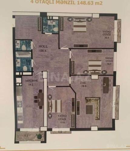 Satılır 4 otaqlı yeni tikili 148 m², 28 May m., photo 11 from 12