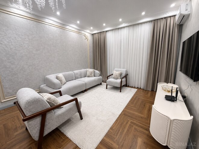 İcarəyə verilir 3 otaqlı yeni tikili 115 m², 8 Noyabr m., photo 3 from 17