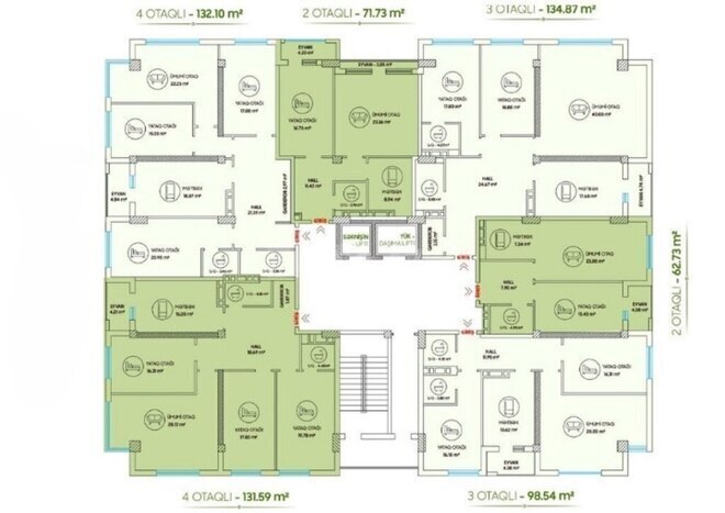 Продаётся 2-комн. новостройка 72 м², Сабаильский р., photo 4 from 15