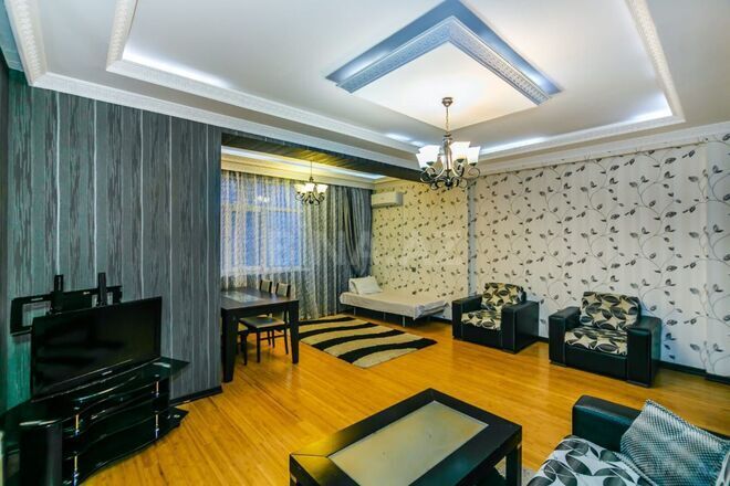 İcarəyə verilir 3 otaqlı yeni tikili 120 m², Memar Əcəmi m., photo 1 from 27